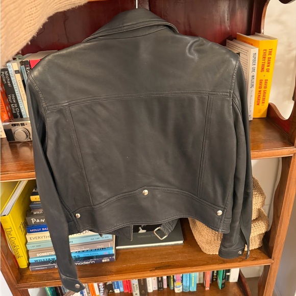 Iro Kolmar leather jacket. Blue. Size M - Picture 2 of 5